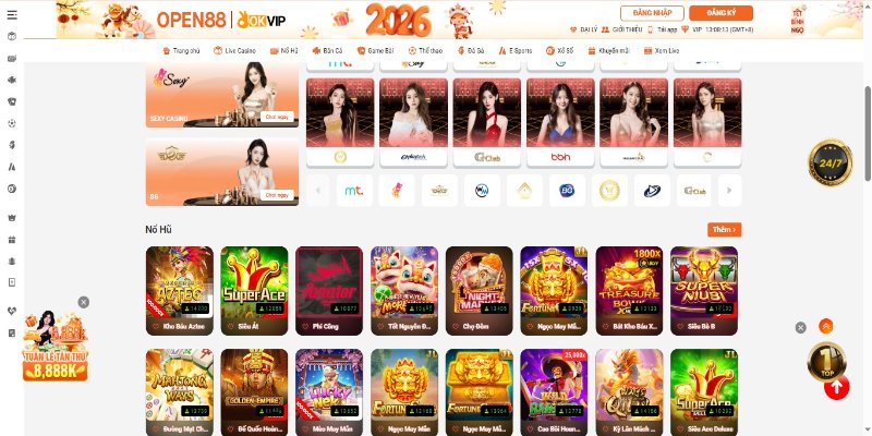 Đăng ký tài khoản để có cơ hội trải nghiệm kho game hấp dẫn